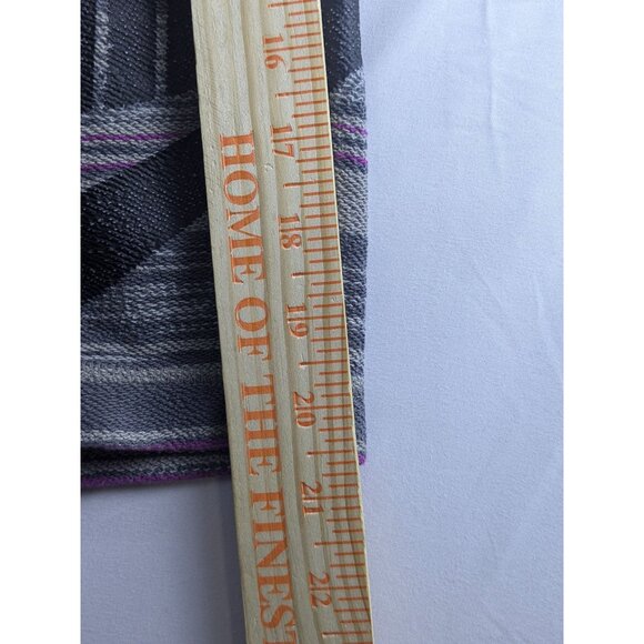 Vintage Nike F.C. Mens Small Striped Knit Gray Purple Pull On Bike Shorts - Picture 4 of 14